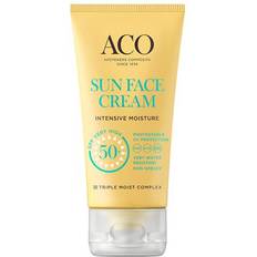 ACO Utslätande Solskydd & Brun utan sol ACO Sun Face Cream Intensive Moisture SPF50+ 50ml