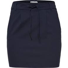 Dam - Korta kjolar - Viskos Only Poptrash Skirt - Blu/Night Sky