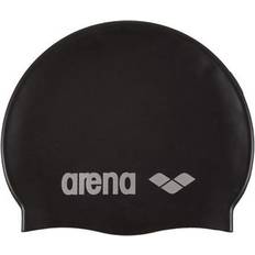 Arena Classic Silicone Cap - Black/Silver