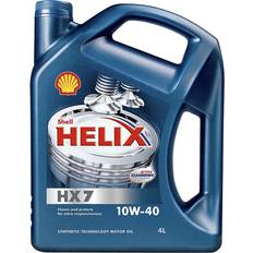 Shell 5w40 Motoroljor & Kemikalier Shell Helix HX7 10W-40 Motorolja 4L