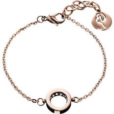 Edblad Monaco Bracelet - Rose Gold/Transparent