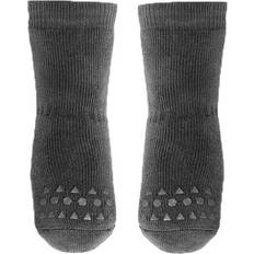 M Underkläder Go Baby Go Non Slip Socks - Dark Grey Melange