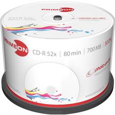 Primeon CD-R 700MB 52x Spindle 50-Pack