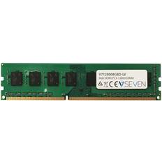 1600 MHz - 8 GB - DDR3 - Svarta RAM minnen V7 DDR3 1600MHz 8GB (V7128008GBD-LV)