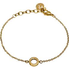 Edblad Dam - Guld Armband Edblad Monaco Mini Bracelet - Gold/Transparent