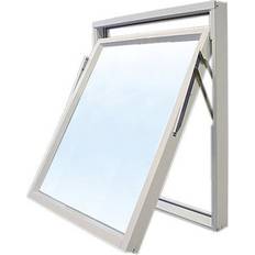 Effektfönster AVF Aluminium Vridfönster 3-glasfönster 70x100cm