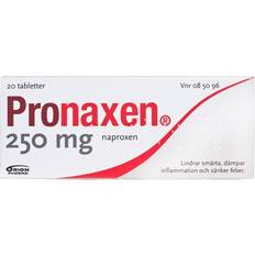 Naproxen Receptfria läkemedel Pronaxen 250mg 20 st Tablett