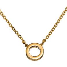 Edblad Guld Halsband Edblad Monaco Mini Necklace - Gold/Transparent