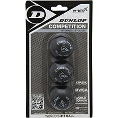Squashbollar Dunlop Competition 3-pack