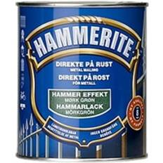 Hammerite Direct to Rust Hammer Metallfärg Grön 0.75L