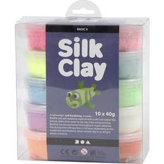 Makramégarn Hobbymaterial Silk Clay Basic II 40g 10-pack