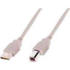 Assmann USB-kabel Kablar Assmann USB A-USB B 2.0 3m