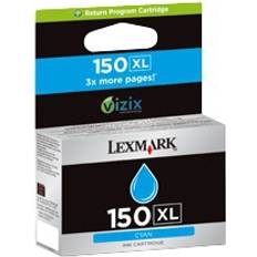 Lexmark Cyan Bläckpatroner Lexmark 14N1615E (Cyan)