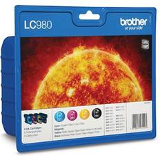 Brother Bläckpatroner Brother LC-980VAL (Multipack)