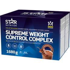 Star Nutrition D-vitaminer Viktkontroll & Detox Star Nutrition Supreme Weight Control Complex Chocolate 42g 40 st