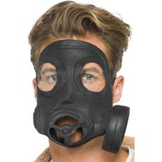 Smiffys Svart Ansiktsmasker Smiffys Gas Mask Black