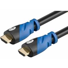 Goobay HDMI-kablar - Rund - Standard HDMI-Standard HDMI Goobay HDMI - HDMI Premium High Speed with Ethernet 3m