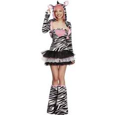 Smiffys Fever Zebra Costume