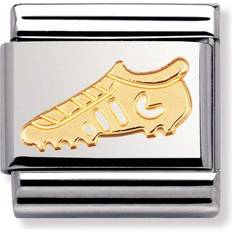 Nomination Composable Classic Link in Soccer Charm - Silver/Gold