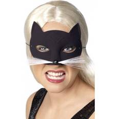 Smiffys Svart Ansiktsmasker Smiffys Cat Eyemask Black