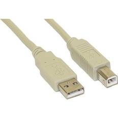InLine USB A-USB B - USB-kabel Kablar InLine USB A - USB B 2.0 1.8m