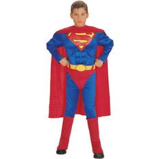 Gul - Superhjältar & Superskurkar - Övrig film & TV Dräkter & Kläder Rubies Superman Deluxe Muscle Chest Toddler/Child