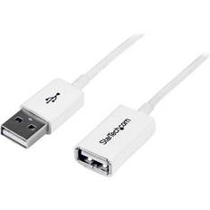 USB A-USB A - USB-kabel - Vita Kablar StarTech USB A-USB A 2.0 M-F 1m