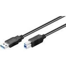 USB A-USB B - USB-kabel Kablar Wentronic SuperSpeed USB A-USB B 3.0 0.2m