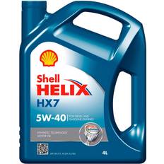 Shell 5w40 Motoroljor Shell Helix HX7 5W-40 Motorolja 4L