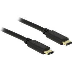 DeLock 2.0 - USB C-USB C - USB-kabel Kablar DeLock USB C-USB C 2.0 2m