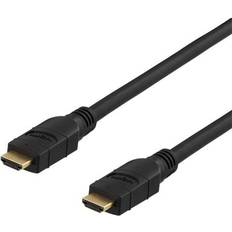 Deltaco HDMI-kablar - Standard HDMI-Standard HDMI Deltaco Prime Active 18Gbps HDMI - HDMI High Speed ​​with Ethernet 20m