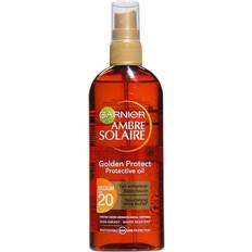 Tan enhancers Garnier Ambre Solaire Golden Protect Sun Oil SPF20 150ml