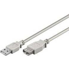 Wentronic USB-kabel Kablar Wentronic Hi-Speed USB A-USB A M-F 0.3m