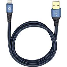 Oehlbach USB-kabel Kablar Oehlbach Plus LI USB A-Lightning 2.0 3m