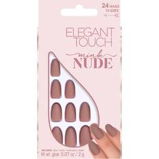 Elegant Touch Lösnaglar & Nageldekorationer Elegant Touch Nude Collection Mink Nails 24-pack