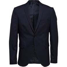 Herr - XS Kavajer Selected Slim Fit Blazer - Blue/Navy Blazer
