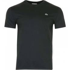 Svarta T-shirts Lacoste Crew Neck Pima Cotton Jersey T-shirt - Black