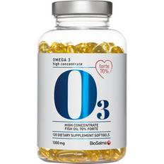 D-vitaminer - Ögon Fettsyror BioSalma Omega3 Forte 70% High Concentrate 120 st