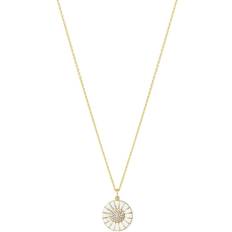 Georg Jensen Daisy Large Necklace - Gold/Diamonds
