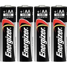 AA (LR06) - Alkalisk - Batterier Batterier & Laddbart Energizer AA Alkaline Power Compatible 4-pack
