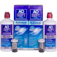 Väteperoxid Linsvätskor Alcon AO Sept Plus HydraGlyde 360ml 2-pack