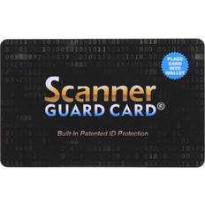 RFID Blockeringskort Scanner Guard Card Skimming Blocker Card RFID Protection - Black