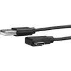En kontakt - USB A-USB C - USB-kabel Kablar StarTech Right Angle USB A-USB C 2.0 1m
