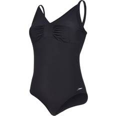 Elastan/Lycra/Spandex Baddräkter Speedo Sculpture Watergem Swimsuit - Black