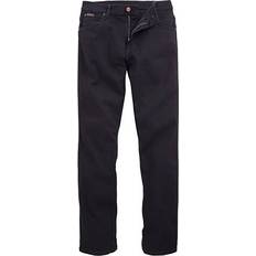 Wrangler Herr - Svarta - W30 Byxor & Shorts Wrangler Texas Stretch Jeans - Black Overdye