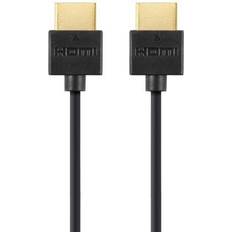HDMI-kablar Champion Slim HDMI-HDMI 1m