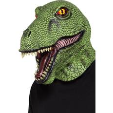 Smiffys Heltäckande masker Smiffys Dinosaur Latex Mask