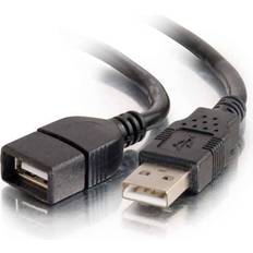 C2G USB A-USB A - USB-kabel Kablar C2G USB A - USB A M-F 2.0 2m