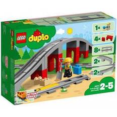 Lego Byggnader Leksaker Lego Duplo Train Bridge & Tracks 10872