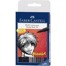 Faber-Castell Tuschpennor Faber-Castell Artistpen Pitt Manga 8-pack